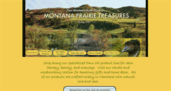 Desktop Screenshot of montanaprairietreasures.com